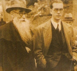 Ramn del Valle Incln y el joven Domingo Garca-Sabell